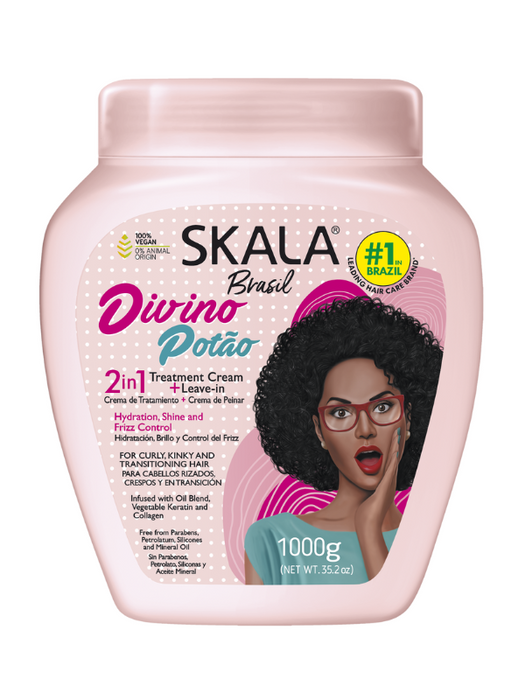 Skala Brasil Divino Potão hair care product packaging on a white background