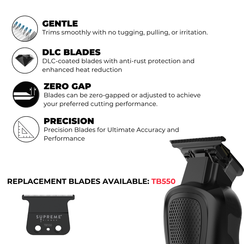 Supreme Trimmer DARKSTAR 82™ Metal Trimmer for Precision Control