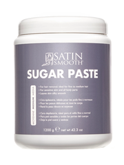 Jar of Satin Smooth Sugar Paste on a white background