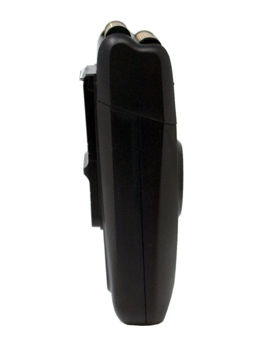 Black pepper spray device on a white background