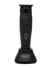 Black grooming tool with 'EVO' and 's/c' branding on a white background