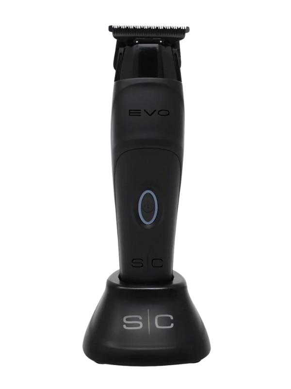 Black grooming tool with 'EVO' and 's/c' branding on a white background