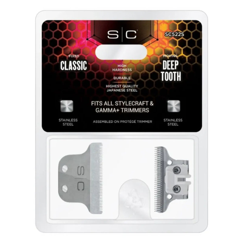 SC Stylecraft trimmer head packaging with branding and product details.