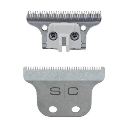 Hair clipper blade with comb on a white background