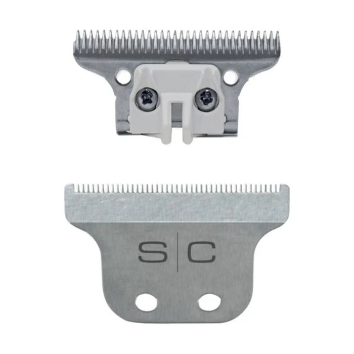 Hair clipper blade with comb on a white background