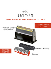 Get Smooth Shaves with Uno Single Replacement Foil - Hypo