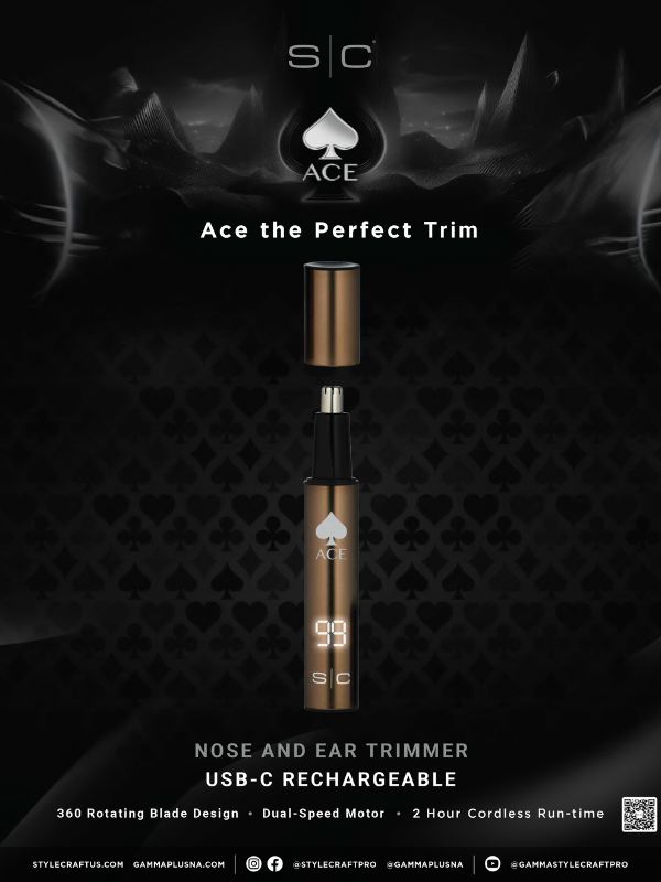 StyleCraft ACE Electric Nose Hair Trimmer