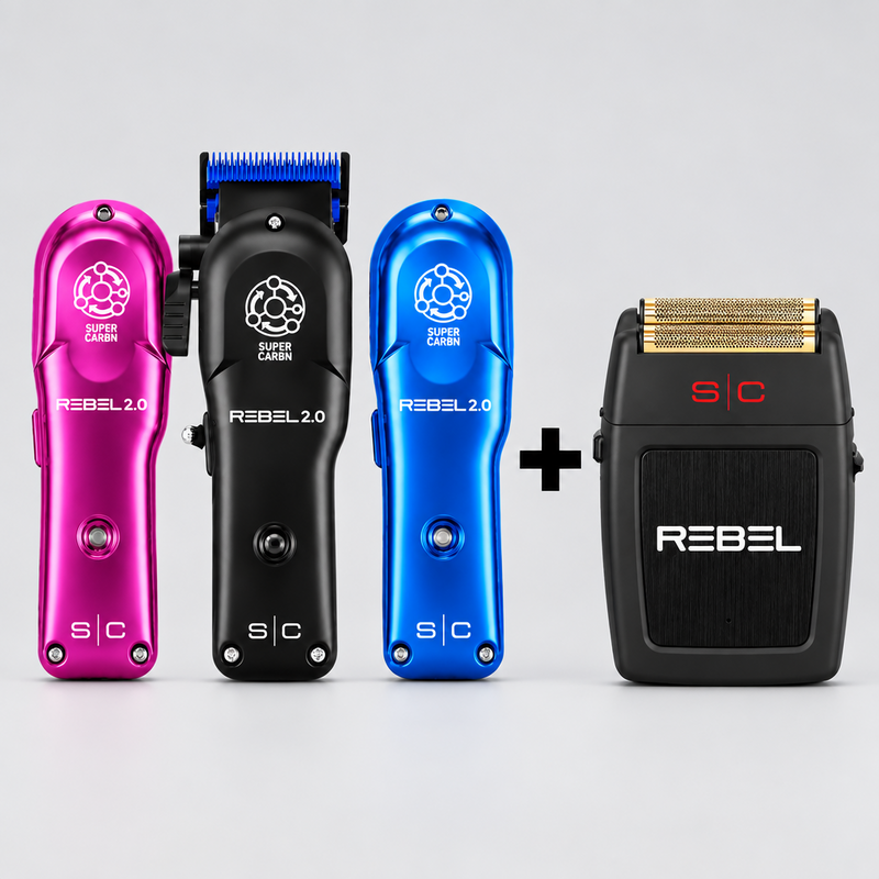 StyleCraft Rebel 2.0 Professional Clipper + FREE Rebel Foil Shaver