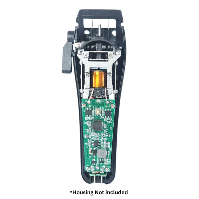 Stylecraft Clipper Replacement Battery Board and Motor on a white background with Housing not included text 