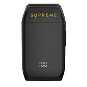 Black trimmer with 'Supreme' branding on a white background