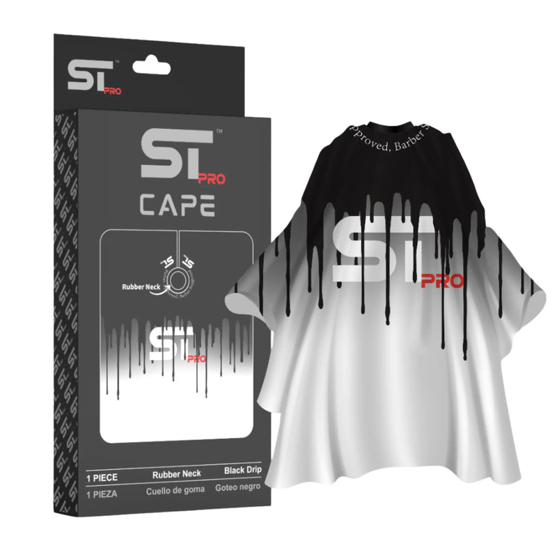 Supreme Trimmer ST Pro cape with packaging on a white background