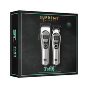 Supreme Trimmer ToRQ hair trimmer set packaging on a white background