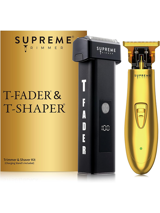 T Fader Shaver & T Shaper Trimmer Bundle Supreme Trimmer