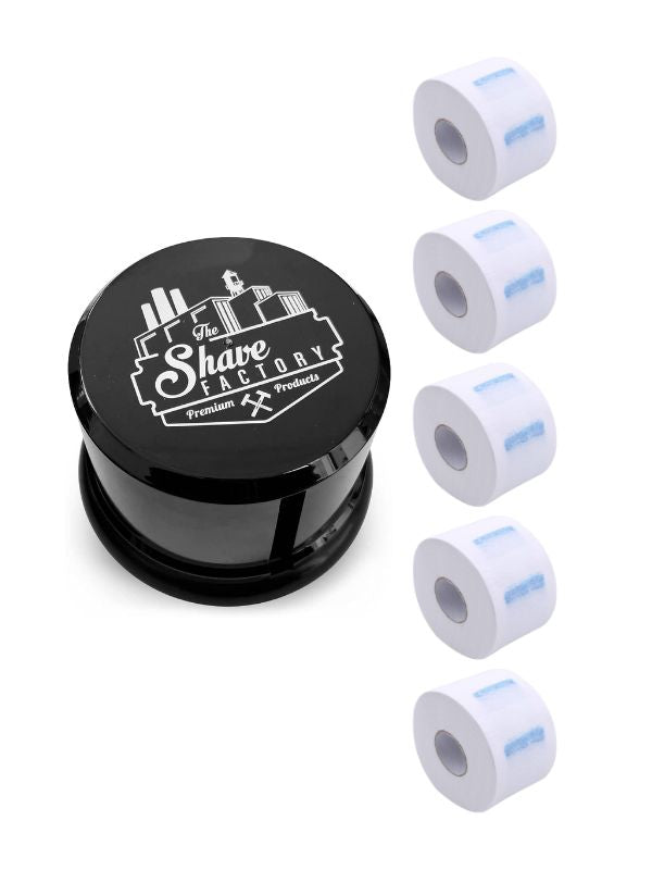 The Shave Factory Neck Strips with Dispenser Bundle