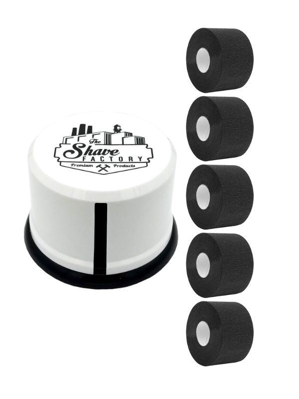 The Shave Factory Neck Strips with Dispenser Bundle