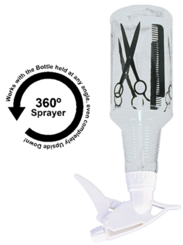 Botella Rociadora Tolco con Cizalla/Peine 16oz