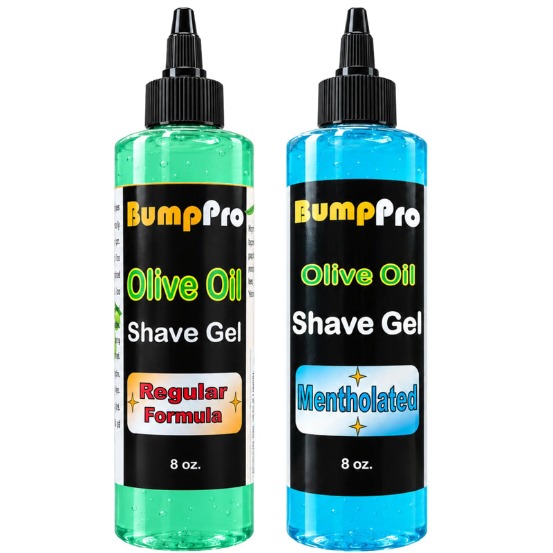 BumpPro Klear Cuts Olive Oil Shave Gel 8oz Assorted Scents