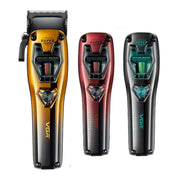VGR hair clipper with two additional housings on a white background