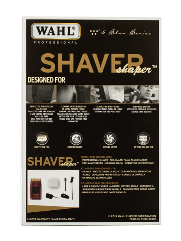 Wahl 5 Star Shaver/Shaper #8061-100