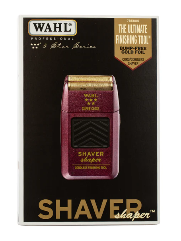 Wahl 5 Star Shaver / Shaper Packaging