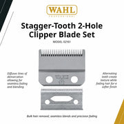 Wahl Stagger-Tooth Blending Clipper Blade #2161 description