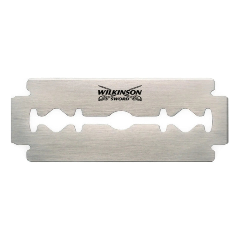 Wilkinson Sword razor blade on a white background