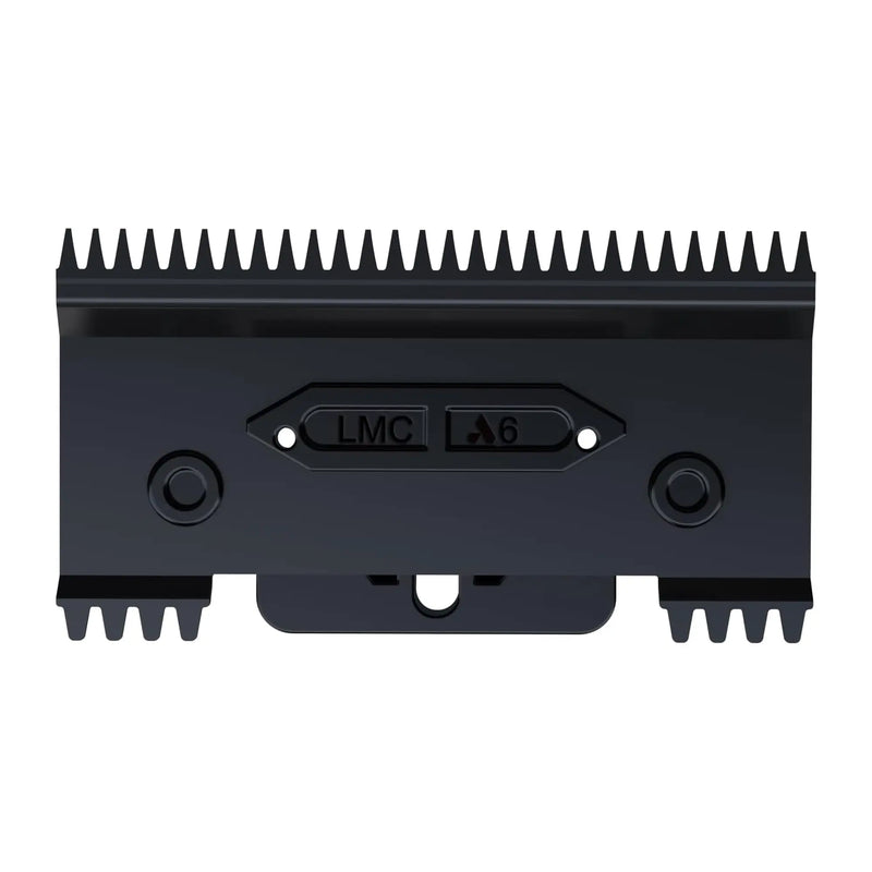Back view of Andis AMP'D adjustable clipper blade and mounting system