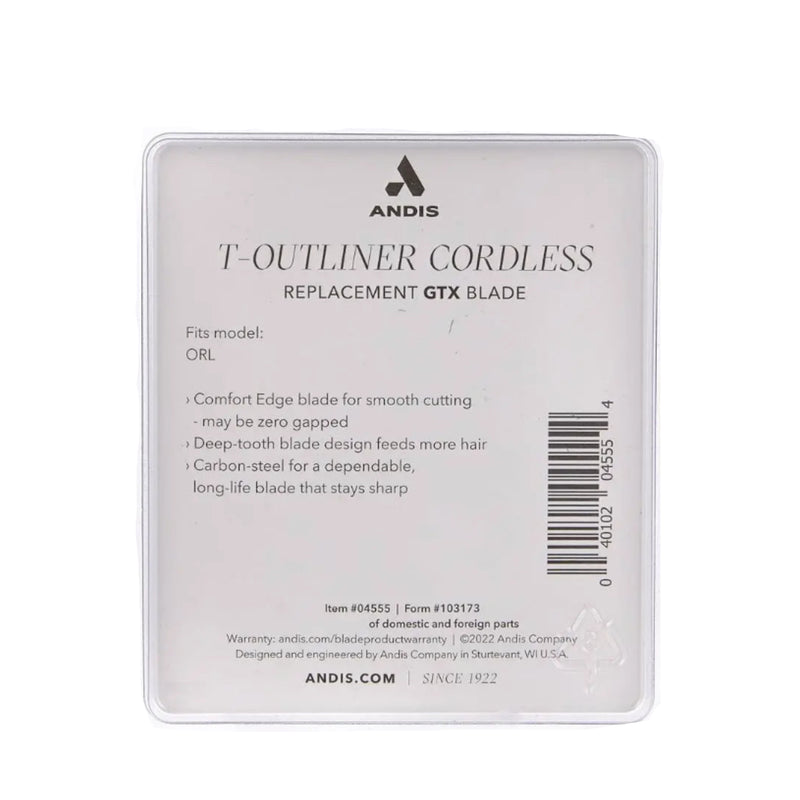 andis cordless t outliner gtx blade