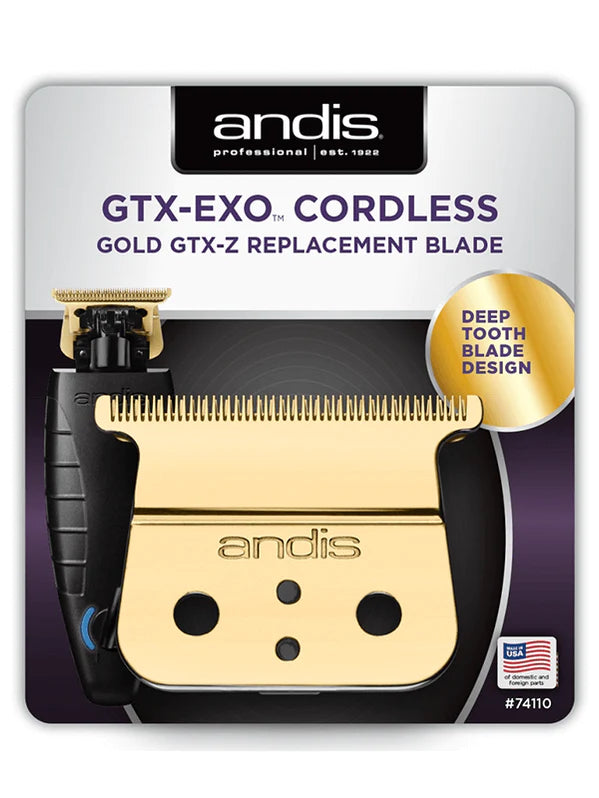 Andis GTX-EXO Cordless Gold GTX-Z Replacement Blade #74110 — Vip