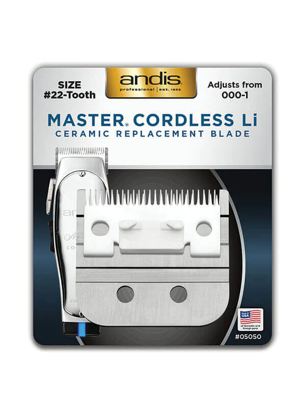 andis master cordless li adjustable ceramic replacement blade