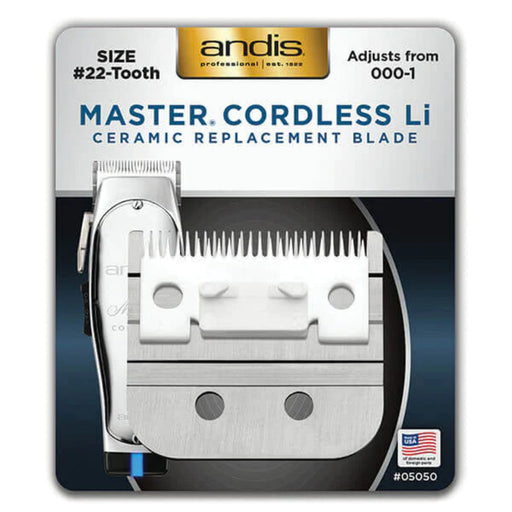andis master cordless li adjustable ceramic replacement blade