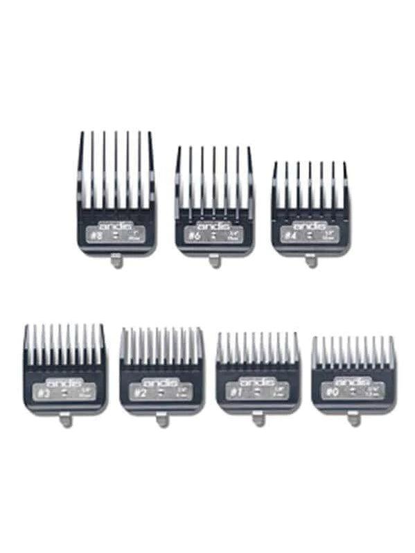 andis master premium metal clip comb set