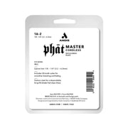 Andis Phat Master Cordless Replacement Blade in its original packaging, featuring a silver and white card with product details and a barcode.