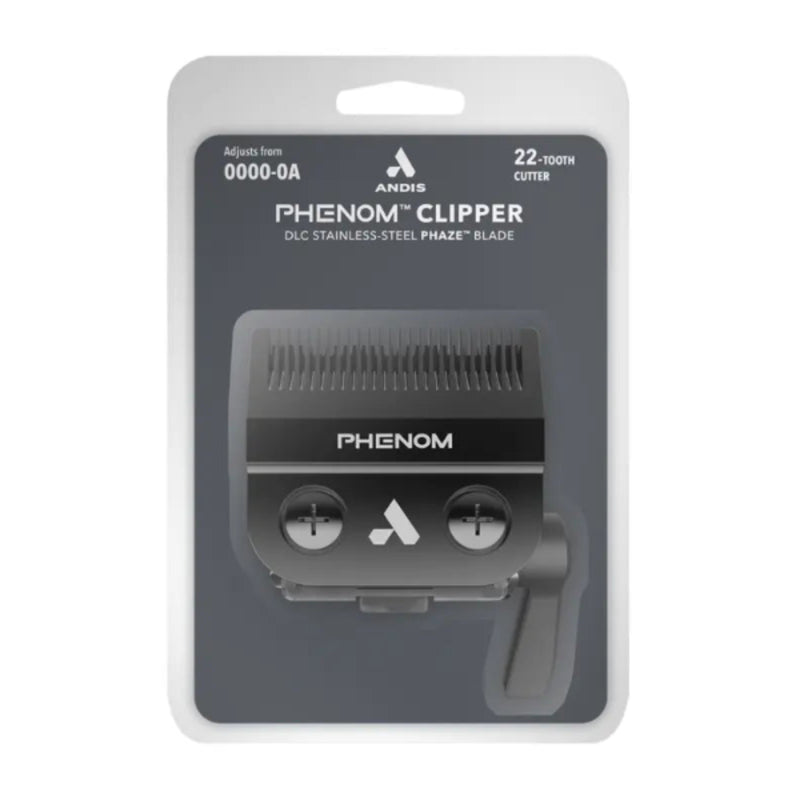 Andis Phenom clipper packaging on a white background