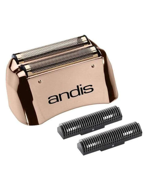 andis profoil lithium titanium foil assembly and inner cutters copper