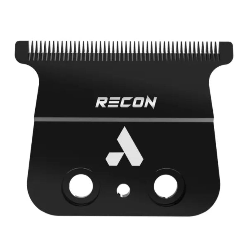 Black trimmer head with 'Recon' branding on a white background
