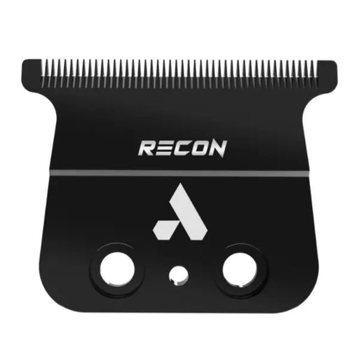 Black trimmer head with 'Recon' branding on a white background