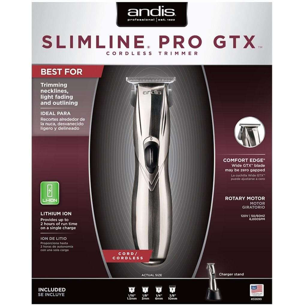 Andis Slimline Pro GTX Trimmer #32690 - Cordless Precision — Vip
