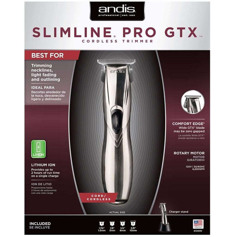 andis slimline pro gtx trimmer