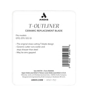 andis t outliner ceramic replacement blade