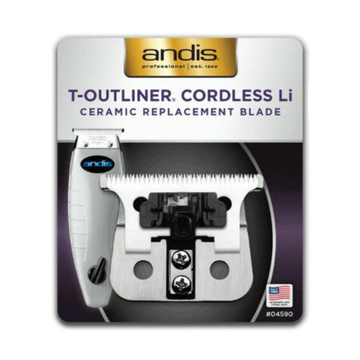 andis t outliner cordless li ceramic replacement blade 