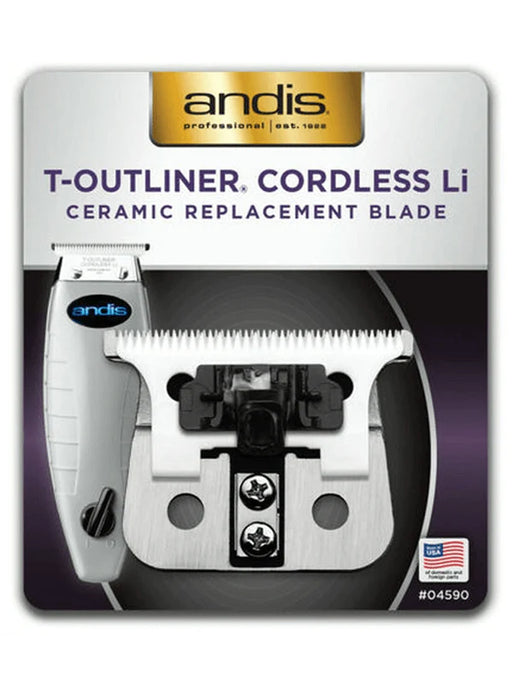 andis t outliner cordless li ceramic replacement blade 