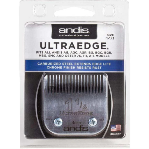 andis ultraedge detachable blade size