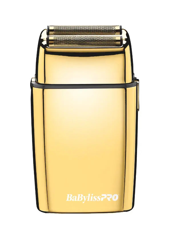 babyliss pro cordless metal double foil gold shaver fxfs2g dual voltage