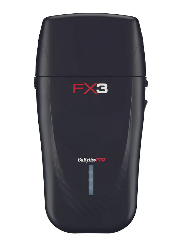 babyliss pro fx3 black double foil cordless shaver