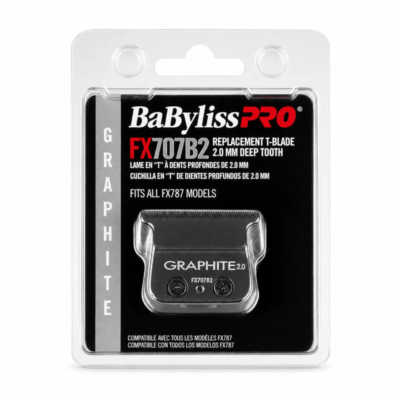 Cuchilla de recortadora BaBylissPRO Deep Tooth Black Graphite 2.0 #FX707B2