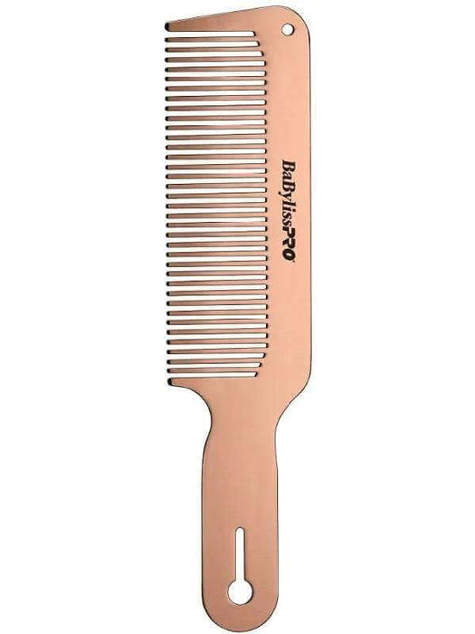 babylisspro barberology rosegold metal comb set