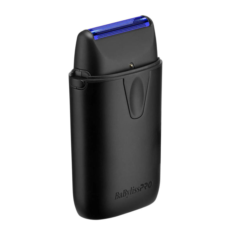 BaBylissPRO Black Matte UV-Disinfectant Metal Single Foil Shaver #FXLFS1MB