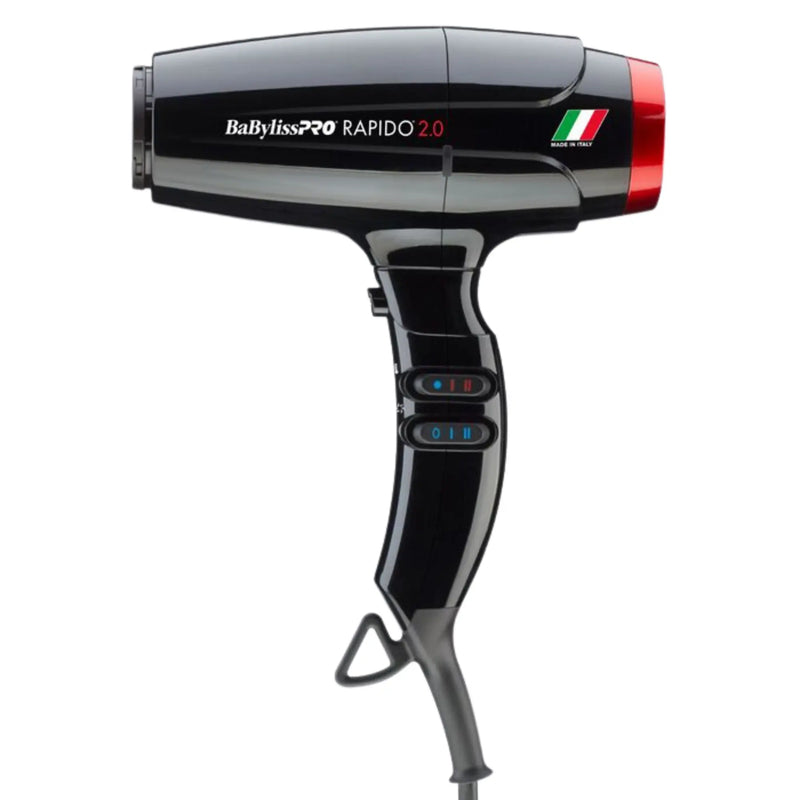 Secador BaBylissPRO Black Rapido 2.0 #BRAP2