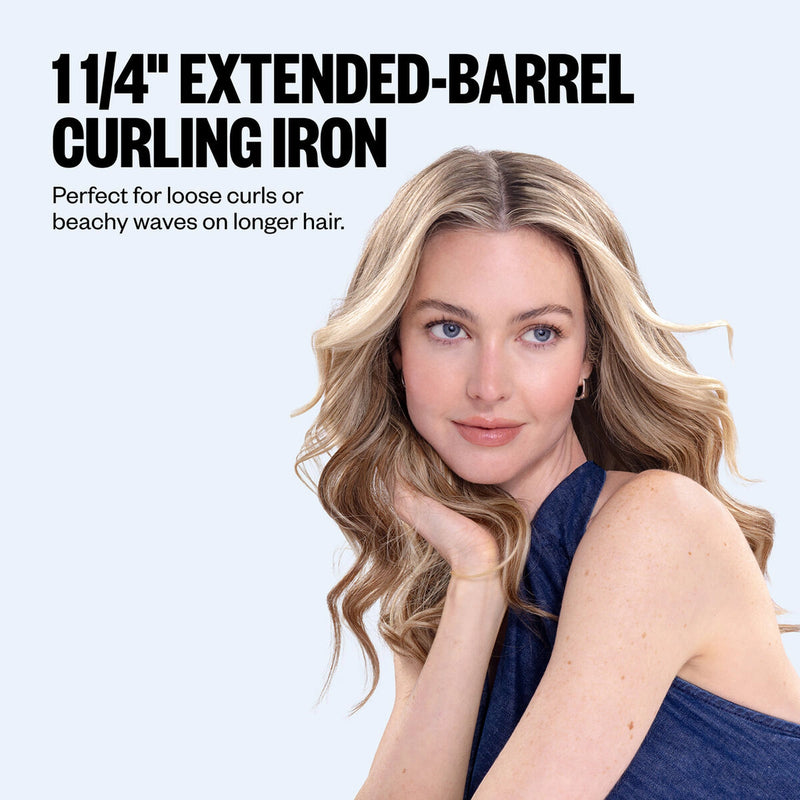 BaBylissPRO 1¼" Extended-Barrel Curling Iron Hot Pink #BNTW125XLHP
